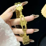 Double T Stainless Steel Watch Band, For Apple Watch SE 2022 44mm, For Apple Watch Series 7 41mm - Image 2