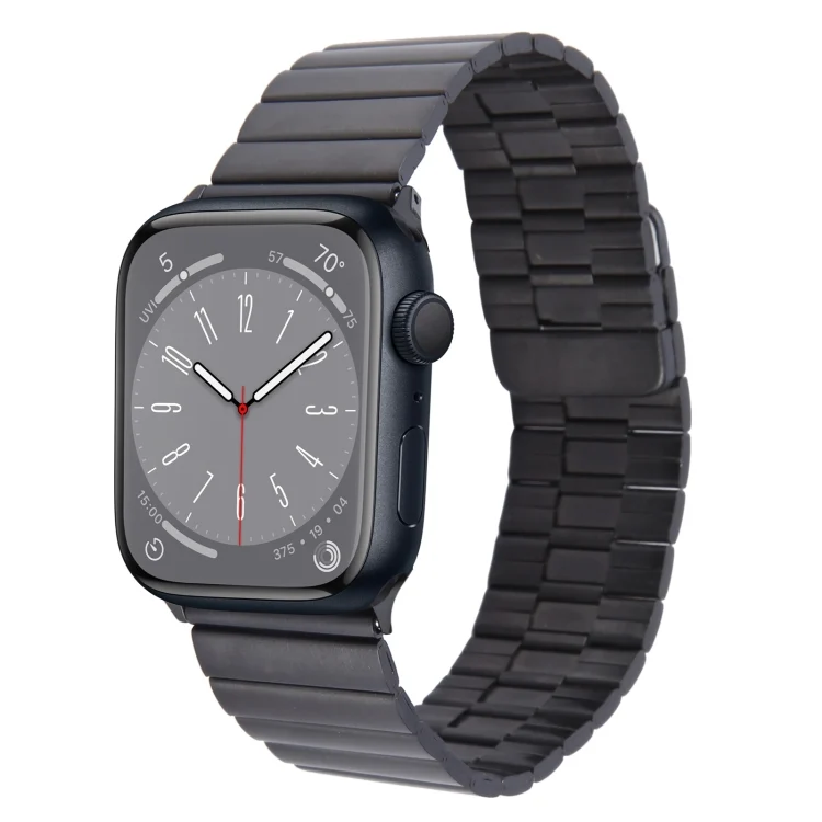Bamboo Stainless Steel Magnetic Watch Band, For Apple Watch Series 8 41mm, For Apple Watch Series 8 45mm