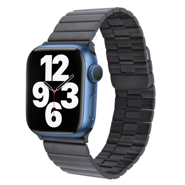 Bamboo Stainless Steel Magnetic Watch Band, For Apple Watch Series 7 41mm, For Apple Watch Series 7 45mm