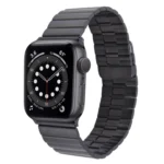 Bamboo Stainless Steel Magnetic Watch Band, For Apple Watch Series 6 40mm, For Apple Watch Series 6 44mm