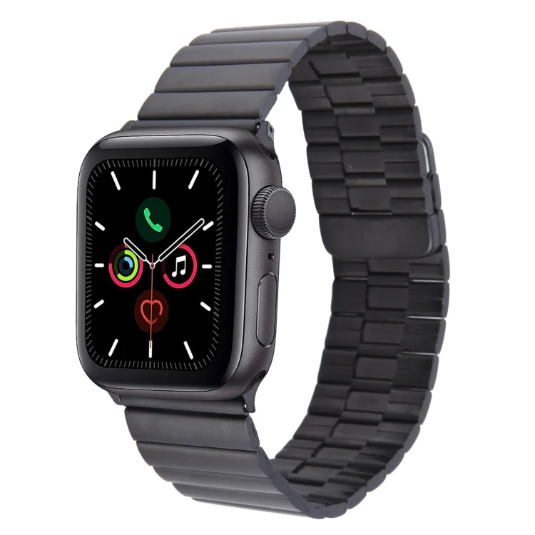 Bamboo Stainless Steel Magnetic Watch Band, For Apple Watch Series 5 44mm, For Apple Watch Series 5 40mm