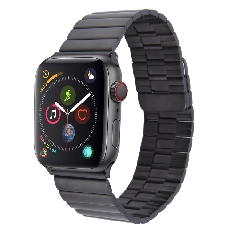 Bamboo Stainless Steel Magnetic Watch Band, For Apple Watch Series 4 44mm, For Apple Watch Series 4 40mm