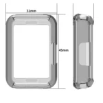 Half Pack Hollow TPU Watch Protective Case - Image 3