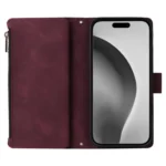 Multifunctional Multi-Card Wallet Phone Leather Case, For iPhone 16 Pro Max, For iPhone 16 Pro, For iPhone 16 Plus, For iPhone 16 - Image 4