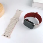 I-Shaped Magnetic Silicone Watch Band, For Apple Watch SE 2023 44mm - Image 7