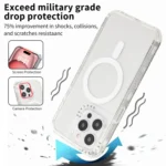 Dreamland MagSafe Magnetic 3 in 1 TPU + PC Phone Case, For iPhone 16 Pro Max, For iPhone 16 Pro, For iPhone 16 Plus, For iPhone 16, For iPhone 15 Pro Max, For iPhone 15 Pro, For iPhone 15 Plus... - Image 4