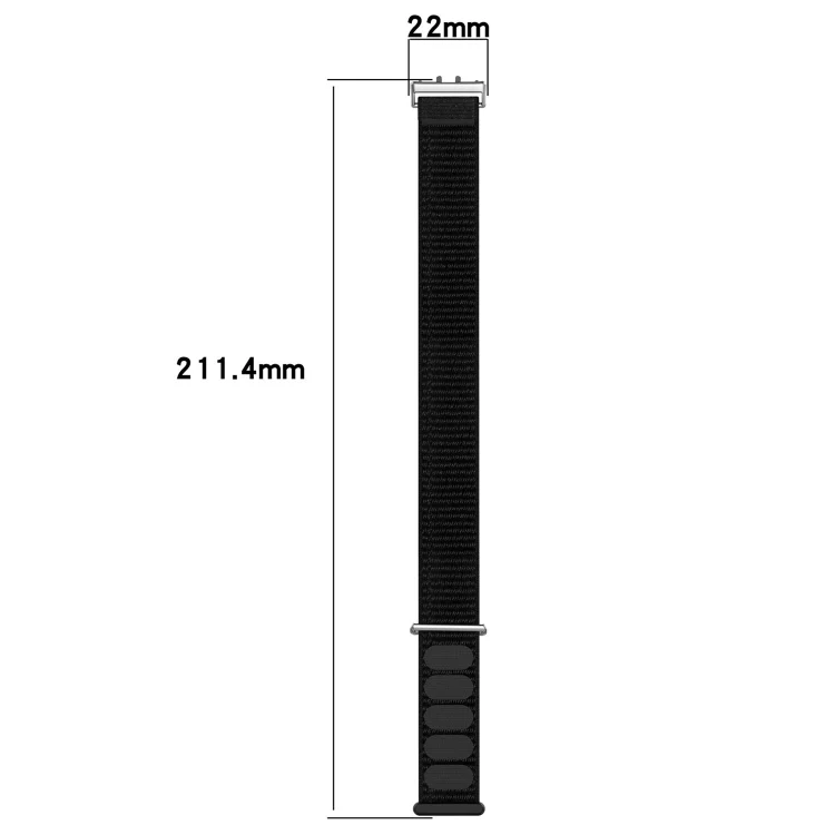 EDA0063986_B2.webp Nylon Loop Hook and Loop Fastener Watch Band - Image 3