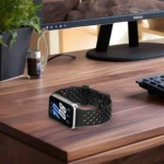 Hole Style Dual Buckle Silicone Watch Band - Image 6