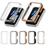 Diamond Half Pack Hollow PC Watch Protective Case - Image 2