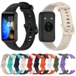 Solid Color Colorful Buckle Silicone Watch Band - Image 2