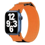 Nylon Hook And Loop Fastener Watch Band, For Apple Watch Series 7 41mm, For Apple Watch Series 7 45mm, For Apple Watch SE 40mm, For Apple Watch SE 44mm