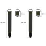 Nylon Hook And Loop Fastener Watch Band, For Apple Watch Series 8 41mm, For Apple Watch Series 8 45mm, For Apple Watch SE 2022 40mm, For Apple Watch SE 2022 44mm - Image 3