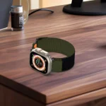 Nylon Hook And Loop Fastener Watch Band, For Apple Watch Series 8 41mm, For Apple Watch Series 8 45mm, For Apple Watch SE 2022 40mm, For Apple Watch SE 2022 44mm - Image 6