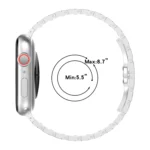 Twill Stainless Steel Watch Band, For Apple Watch Series 10 46mm, For Apple Watch Series 10 42mm, For Apple Watch SE 2023 44mm, For Apple Watch SE 2023 40mm, For Apple Watch Ultra 2 49mm - Image 4