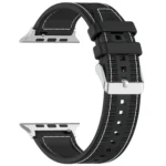 Ordinary Buckle Hybrid Nylon Braid Silicone Watch Band, For Apple Watch SE 2023 44mm, For Apple Watch SE 2023 40mm, For Apple Watch Ultra 2 49mm, For Apple Watch Series 9 45mm... - Image 9