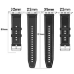 Ordinary Buckle Hybrid Nylon Braid Silicone Watch Band, For Apple Watch SE 2023 44mm, For Apple Watch SE 2023 40mm, For Apple Watch Ultra 2 49mm, For Apple Watch Series 9 45mm... - Image 3