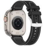 Official Buckle Hybrid Nylon Braid Silicone Watch Band, For Apple Watch 38mm - Image 8