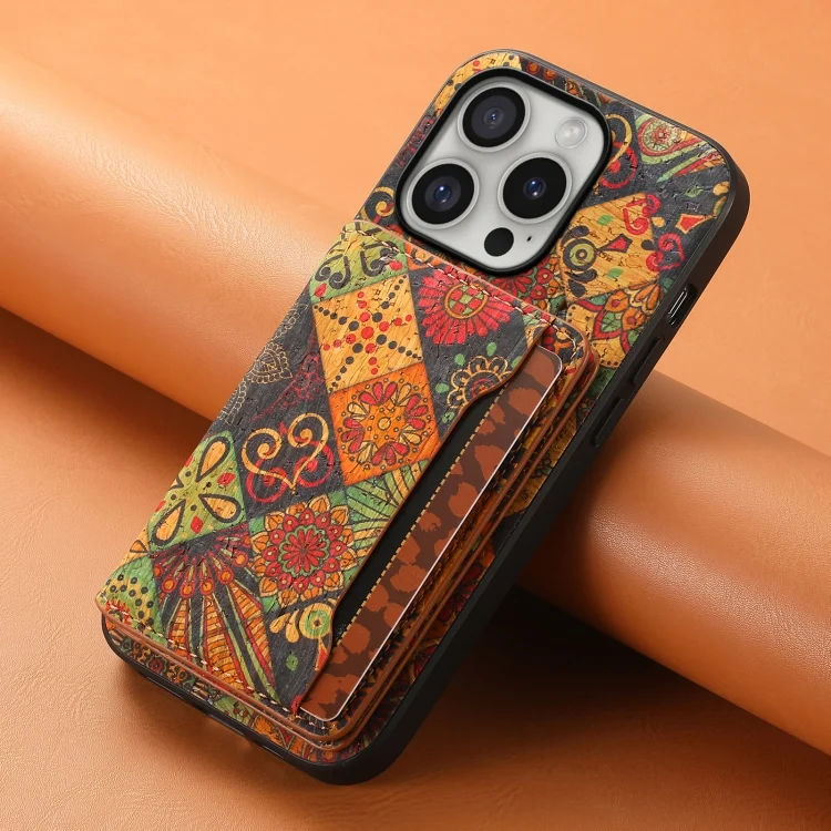 EDA006404806A_1.webp Card Slot Holder Phone Case, For iPhone 16 Pro Max, For iPhone 16 Pro, For iPhone 16 Plus, For iPhone 16, For iPhone 15 Pro Max - Image 2