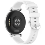 14mm Silver Buckle Silicone Watch Band Wristband - Image 8