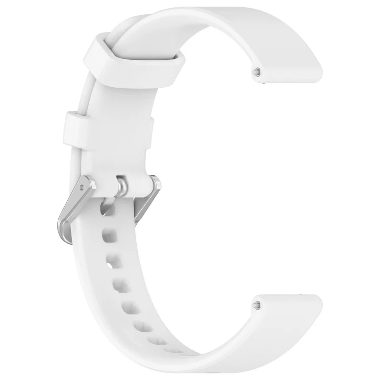 EDA006405101A_3.webp 14mm Silver Buckle Silicone Watch Band Wristband - Image 10