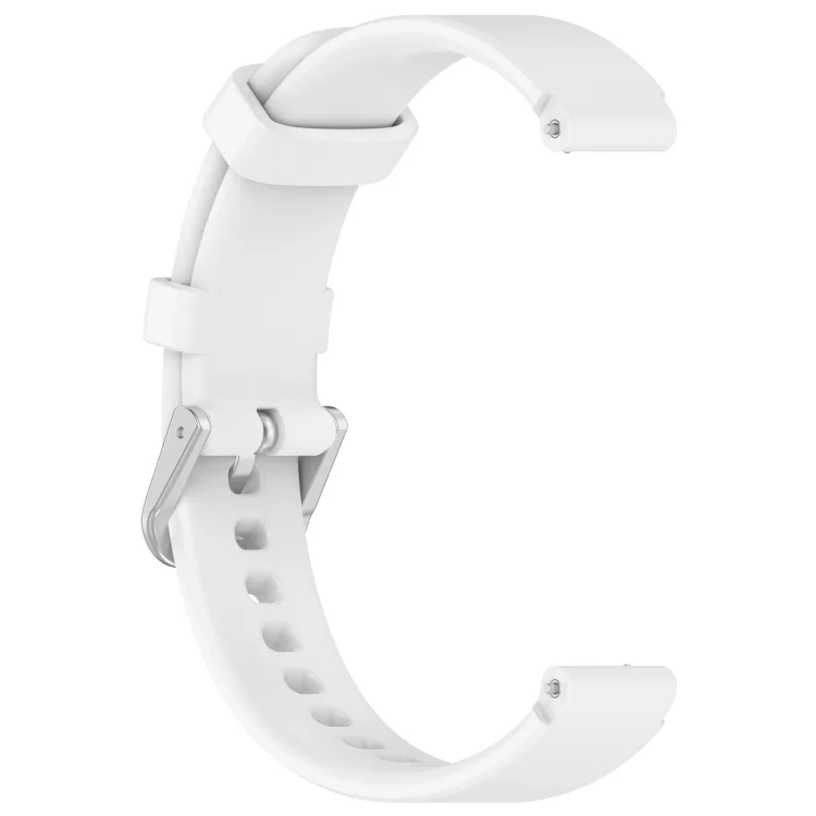 EDA006405601A_1.webp Universal Solid Color Silver Buckle Silicone Watch Band - Image 9