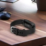 Universal Solid Color Silver Buckle Silicone Watch Band - Image 8