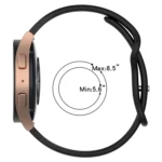 Slim Reverse Buckle Silicone Watch Band - Image 4