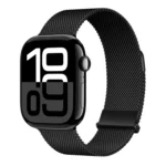 ZGA Milanese Magnetic Metal Watch Band, For Apple Watch Series 10 46mm, For Apple Watch Series 10 42mm, For Apple Watch SE 2023 44mm, For Apple Watch Ultra 2 49mm, For Apple Watch Series 9 45mm...