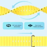 ZGA Ocean Silicone Watch Band, For Apple Watch 42mm - Image 5