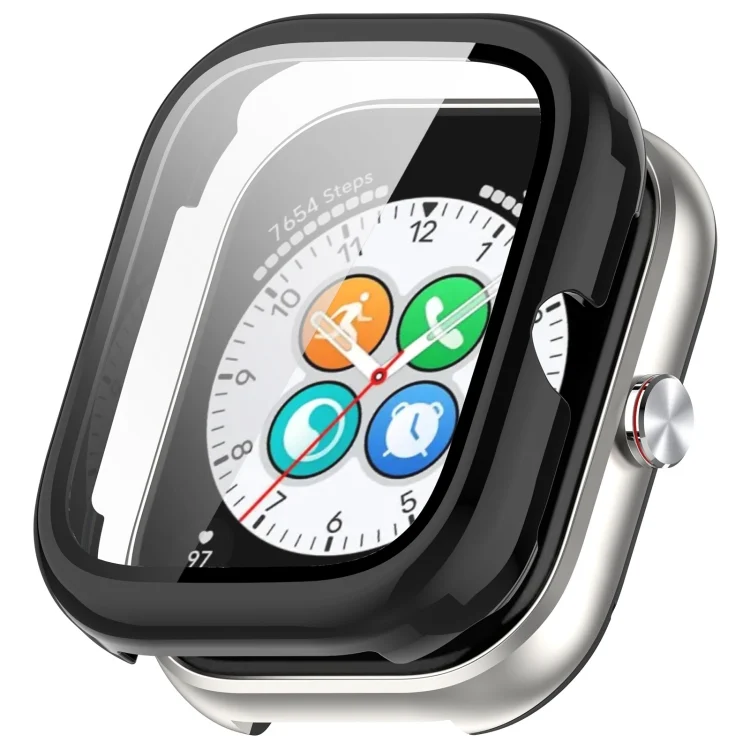 PC + Tempered Film Integrated Protective Watch Case