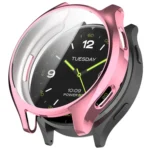Full Coverage TPU Electroplated Watch Protective Case