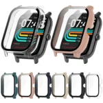 For P66 / P66D / P66ED 1.85 inch Watch PC + Tempered Film Integrated Watch Protective Case - Image 2