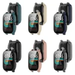 For P66 / P66D / P66ED 1.85 inch Watch PC + Tempered Film Integrated Watch Protective Case - Image 5