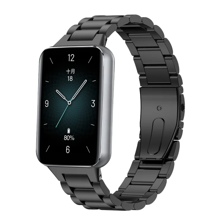 Three Strains Metal Watch Band