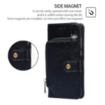 Zipper Bag Leather Phone Case, For Xiaomi Redmi Turbo 3 5G, For Xiaomi Civi 4 Pro, For Xiaomi Redmi A3 4G, For Xiaomi Redmi Note 13 4G, For Xiaomi Redmi Note 13R Pro 5G, For Xiaomi 14 Ultra 5G - Image 6