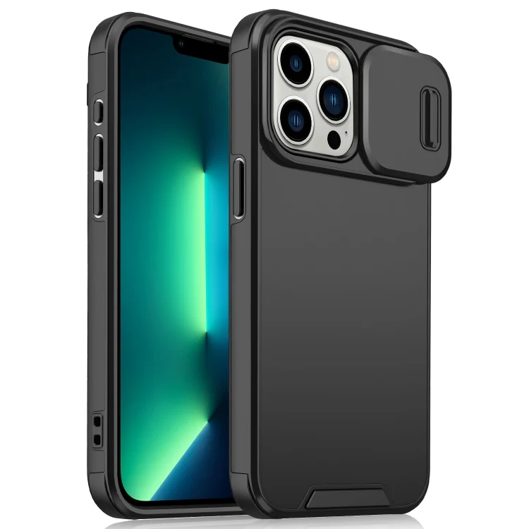 Sliding Camshield TPU + PC Phone Case, For iPhone 13 Pro, For iPhone 12 / 12 Pro, For iPhone 12 Pro Max, For iPhone 11 Pro Max