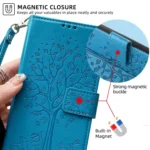 Tree & Deer Embossed Leather Phone Case, For OPPO K9S, For OPPO A8 / A31 2020 - Image 5