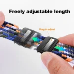 xDfind Magnetic Buckle Nylon Braid Watch Band - Image 5