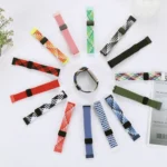 xDfind Magnetic Buckle Nylon Braid Watch Band - Image 7