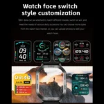 ZW66 2.01 inch BT5.1 Fitness Wellness Smart Watch, Support Bluetooth Call / Sleep / Blood Oxygen / Heart Rate / Blood Pressure Health Monitor - Image 12