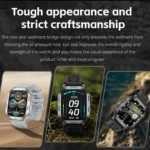 ZW66 2.01 inch BT5.1 Fitness Wellness Smart Watch, Support Bluetooth Call / Sleep / Blood Oxygen / Heart Rate / Blood Pressure Health Monitor - Image 3