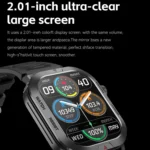 ZW66 2.01 inch BT5.1 Fitness Wellness Smart Watch, Support Bluetooth Call / Sleep / Blood Oxygen / Heart Rate / Blood Pressure Health Monitor - Image 5