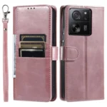 Simple 6-Card Wallet Leather Phone Case, For Xiaomi Redmi K60 Ultra, For Xiaomi Redmi Note 12S - Image 4