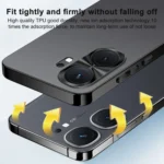 AG Frosted Electroplating Acrylic Phone Case, For vivo X90 Pro, For vivo X90, For vivo iQOO 11, For vivo X80 Pro, For vivo X80 - Image 6