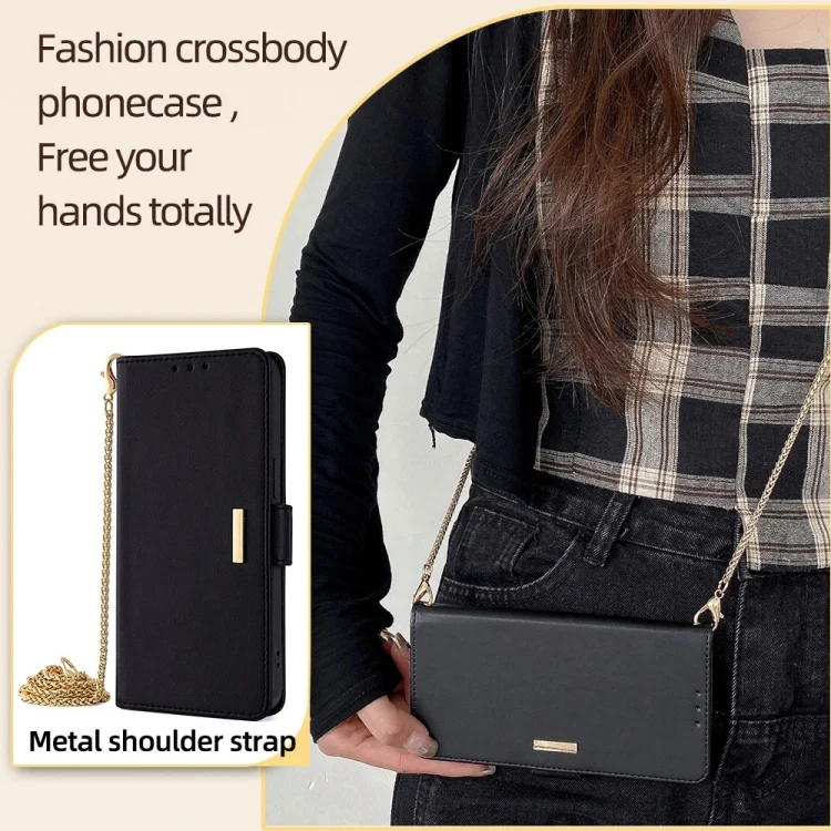 EDA006478606A_1.webp Crossbody Chain Leather Phone Case, For Xiaomi Redmi Turbo 3 5G, For Xiaomi Redmi A3 4G, For Xiaomi Redmi Note 13 4G - Image 2