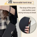 Crossbody Chain Leather Phone Case, For Xiaomi Redmi Turbo 3 5G, For Xiaomi Redmi A3 4G, For Xiaomi Redmi Note 13 4G - Image 5