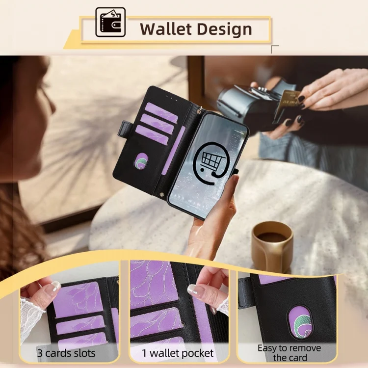 EDA006478606A_7.webp Crossbody Chain Leather Phone Case, For Xiaomi Redmi Turbo 3 5G, For Xiaomi Redmi A3 4G, For Xiaomi Redmi Note 13 4G - Image 8