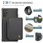 JEEHOOD J05 Business Magnetic Style RFID Leather Phone Case, For Samsung Galaxy Note10+ 5G - Image 2