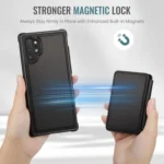 JEEHOOD J05 Business Magnetic Style RFID Leather Phone Case, For Samsung Galaxy Note10+ 5G - Image 4