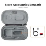 For Insta360 X4 / X5 Sunnylife Carrying Case Handbag - Image 9